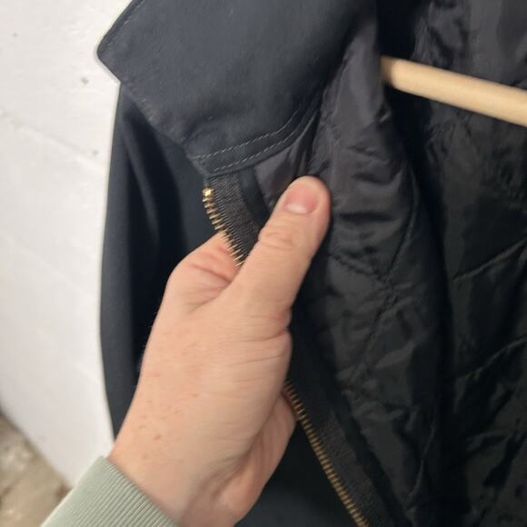 Carhartt Quilted Twill Detroit Work Jacket “Black” J293 - Picture 10 of 10